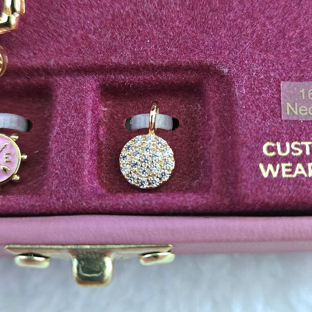 Charm Bar Interchangeable Love❤️ Charms Necklace - NIB - Picture 9 of 16